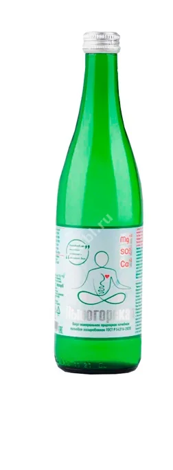 ВОДА МИНЕРАЛЬНАЯ Лысогорская (бут. стекл.евровинт) 0.5л (Минеральные Воды Железноводска, РФ)
