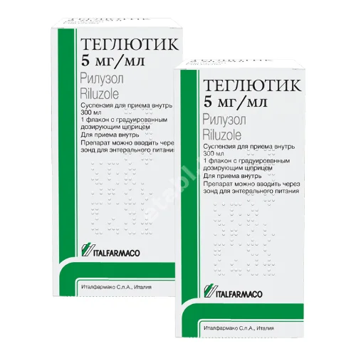 ТЕГЛЮТИК сусп. внутр. (фл.) 5мг/мл - 300мл N1 (Италфармако, ИСПАНИЯ)