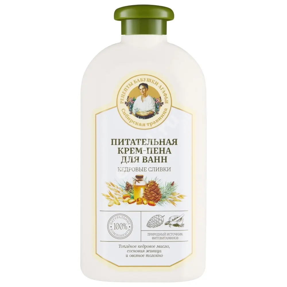 РЕЦЕПТЫ БАБУШКИ АГАФЬИ крем-пена питат для ванны 500мл (Первое Решение, РФ)