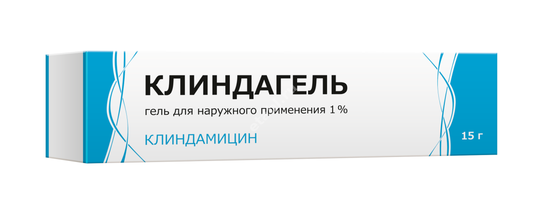 КЛИНДАГЕЛЬ гель д/наруж. прим 1% - 15г N1 (Тульская Ф.Ф., РФ)