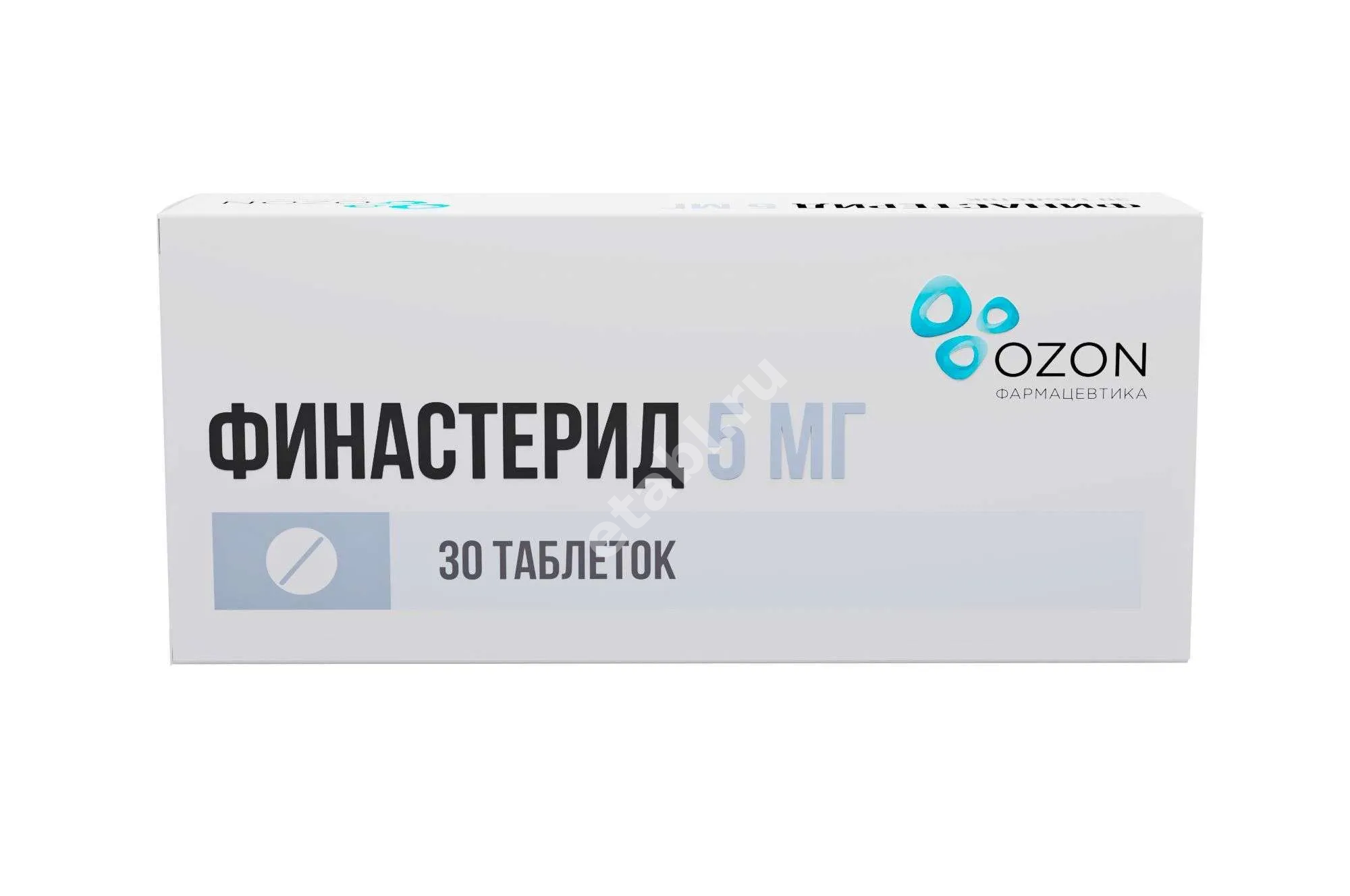 ФИНАСТЕРИД табл. п.п.о. 5мг N30 (ОЗОН, РФ)