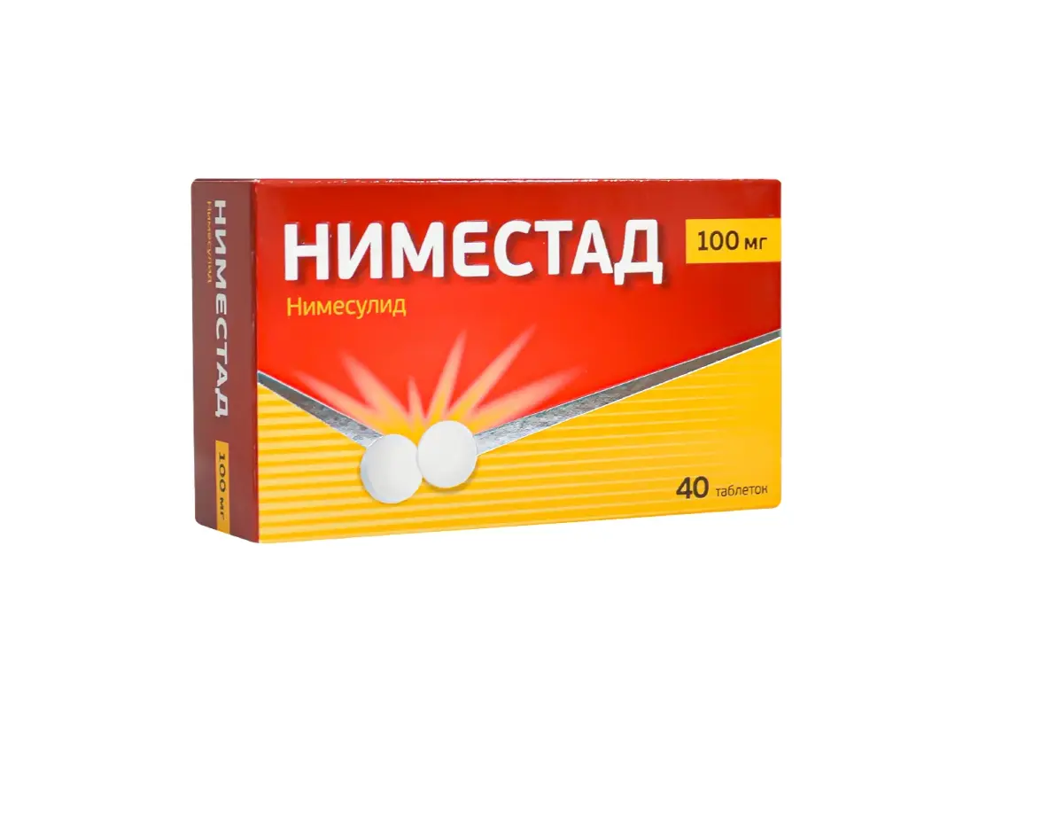 НИМЕСТАД  табл. 100мг N40 (Велфарм-М, РФ)