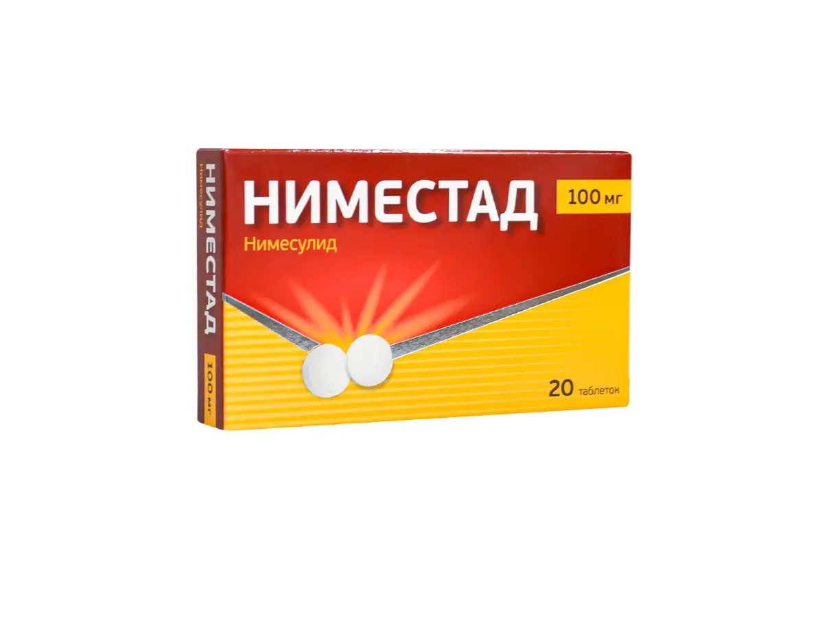 НИМЕСТАД  табл. 100мг N20 (Велфарм-М, РФ)