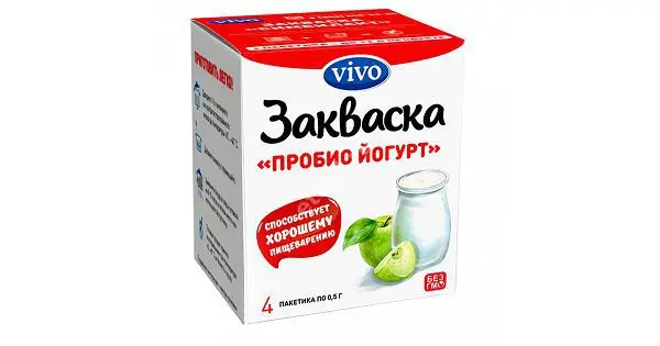 ВИВО закваска для пробио йогурта 0.5г N4 (Вио, РФ)