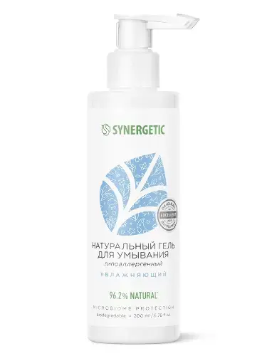 СИНЕРГЕТИК гель д/умывания увлажняющий 200мл (Синергетик, РФ)