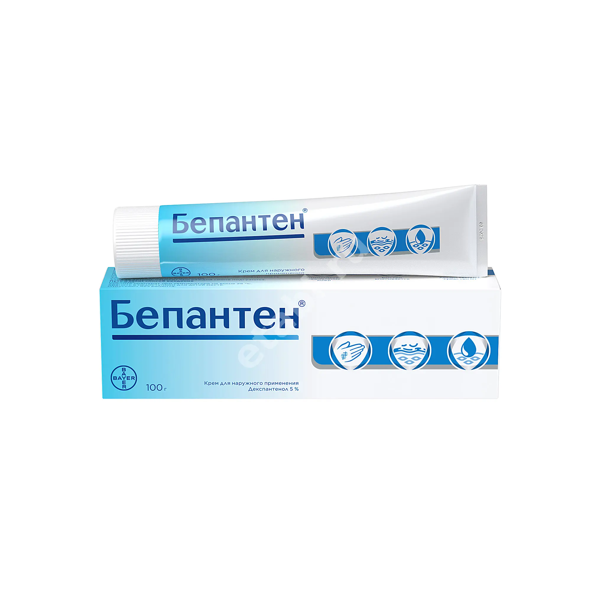 БЕПАНТЕН крем (туба) 5% - 100г N1 (БАЙЕР, ГЕРМАНИЯ)