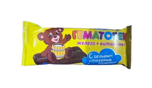 ГЕМАТОГЕН С-Вита плюс железо 50г N1 (Фарм-Про ПК, РФ)