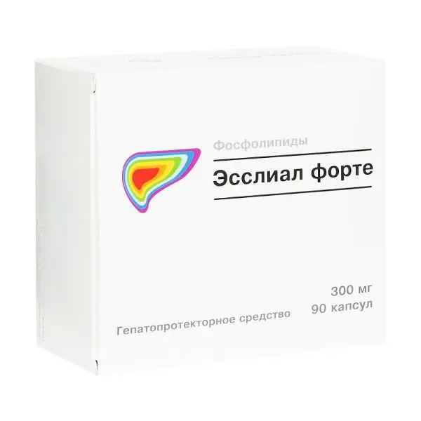 ЭССЛИАЛ ФОРТЕ капс. 300мг N90 (ОЗОН_БРЕНДЫ, РФ)