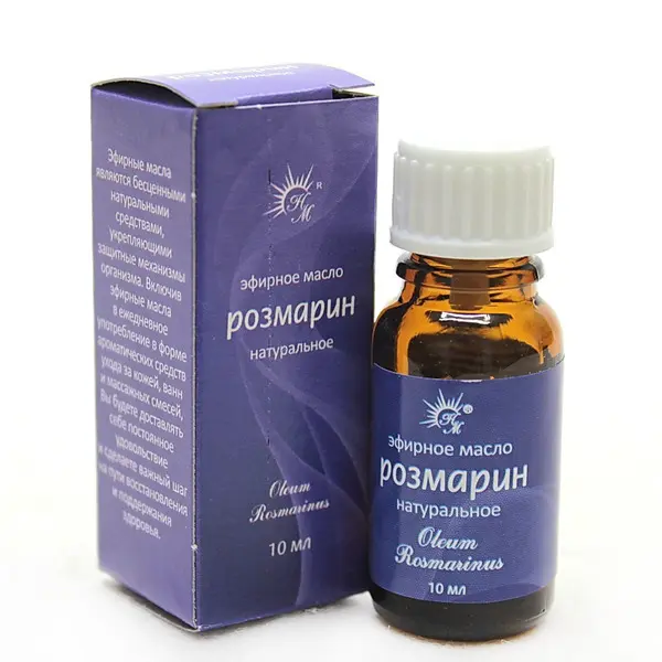 МАСЛО ЭФИРНОЕ Розмарин 10мл (Натуральные масла ООО, РФ)