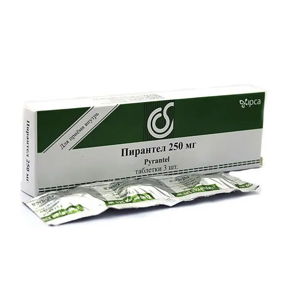 ПИРАНТЕЛ табл. 250мг N3 (ИПКА, ИНДИЯ)