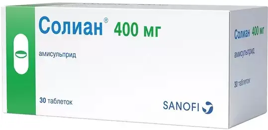 СОЛИАН табл. п.о. 400мг N30 (САНОФИ, ФРАНЦИЯ)