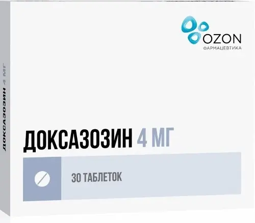 ДОКСАЗОЗИН табл. 4мг N30 (ОЗОН, РФ)