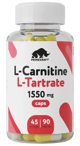 ПРАЙМКРАФТ (PRIMEKRAFT) капс. Л-Карнитин Л-Тартрат 0.775г N90 (Прайм-Крафт, РФ)