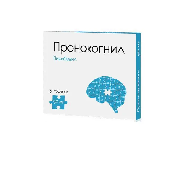 ПРОНОКОГНИЛ табл. с контролир. высвоб. п.п.о. 50мг N30 (ОЗОН, РФ)