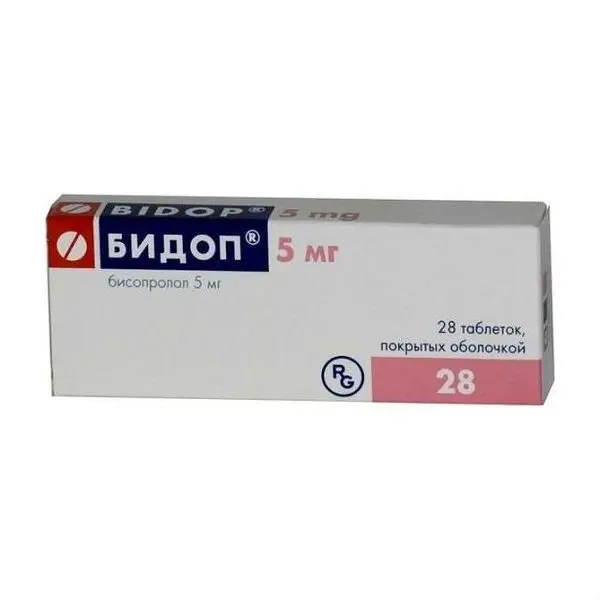 БИДОП табл. 5мг N28 (ГЕДЕОН РИХТЕР, РФ/ИРЛАНДИЯ)