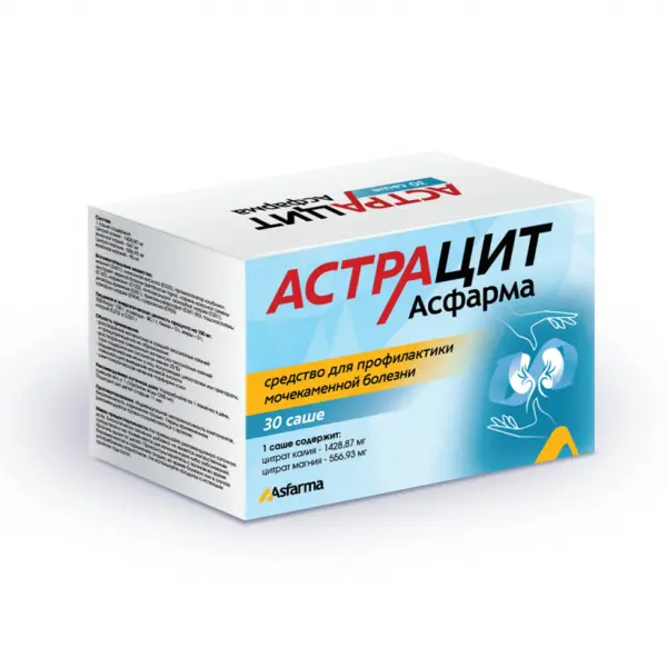 АСТРАЦИТ пор. (саше) 6г N30 (Хамдард Илак Сан, ТУРЦИЯ)