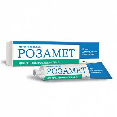 РОЗАМЕТ крем (туба) 1% - 25г N1 (ЯДРАН, ХОРВАТИЯ)