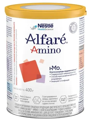 АЛФАРЕ (ALFARE) Амино смесь сухая 0м+ 400г (Нестле Хелс Сайнс, ШВЕЙЦАРИЯ)