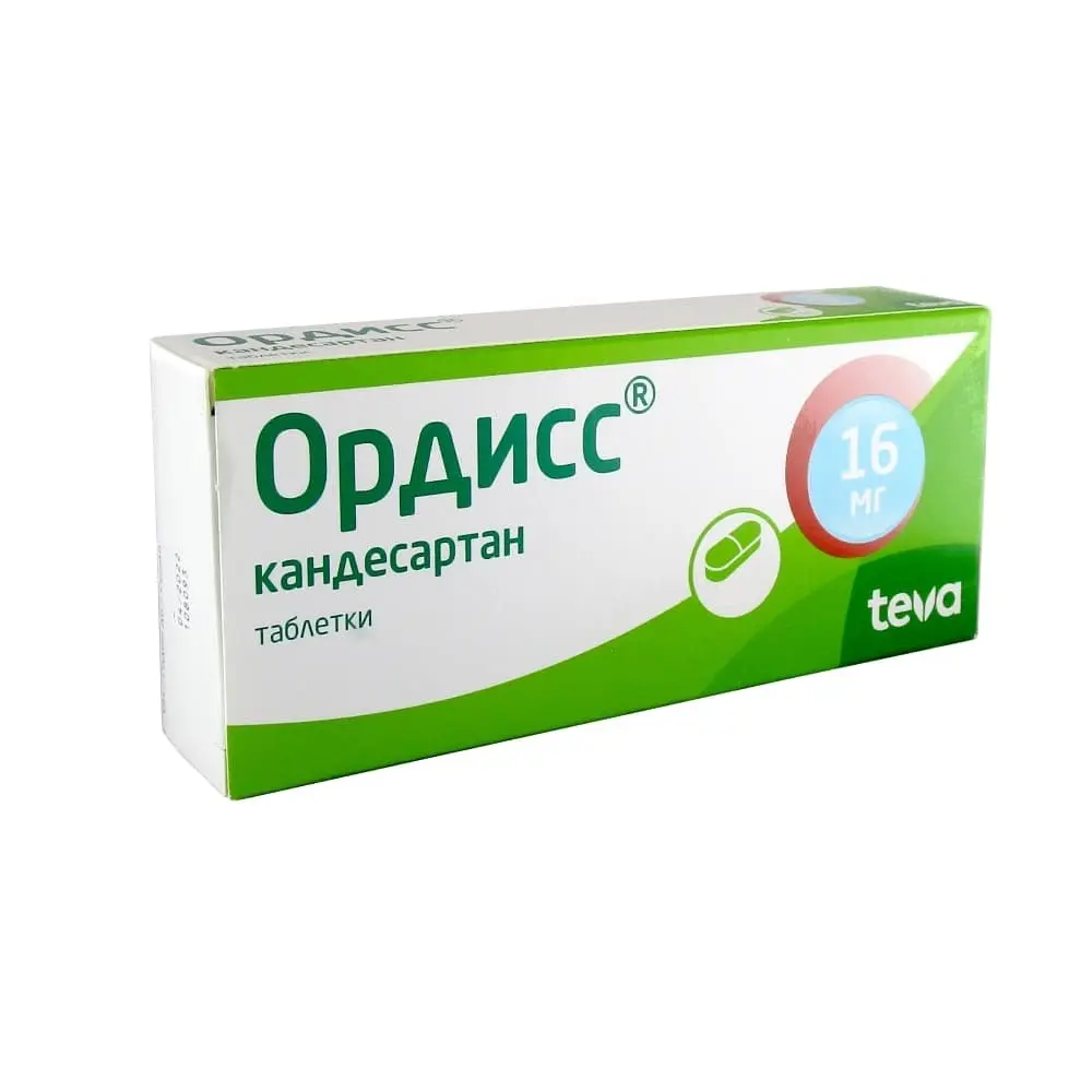 ОРДИСС табл. 16мг N60 (ТЕВА, ХОРВАТИЯ)