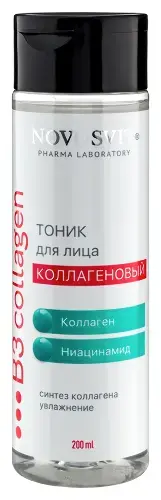 НОВОСВИТ B3 collagen тоник для лица 200мл (Народные Промыслы, РФ)