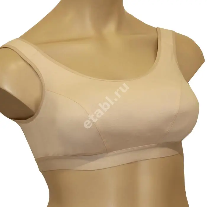 БЮСТГАЛЬТЕР-ТОП д/фиксации экзопротеза арт.ЛФ0612 168 р.158-164/100-106 серебристый пион (Валерия ООО, РФ)