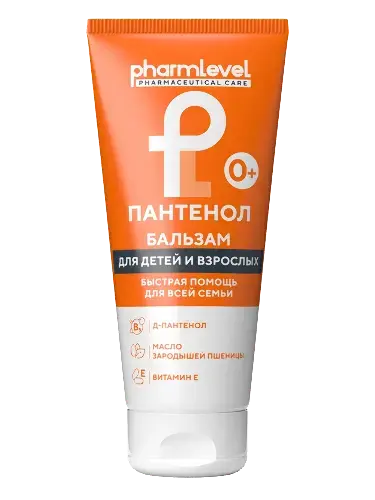 ПАНТЕНОЛ Фармлевел бальзам для тела для детей и взрослых (туба) 200мл (Зеленая Дубрава, РФ)