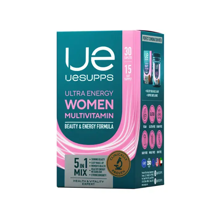 ВУМЕН МУЛЬТИВИТАМИН Уесаппс Ультра Энерджи (UESUPPS Ultra Energy) капс. N30 (Ультра Энерджи Сапплементс Трэйдинг, ОАЭ)
