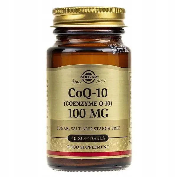 СОЛГАР Коэнзим Q10 капс. (банк.) 100мг N30 (СОЛГАР, США)