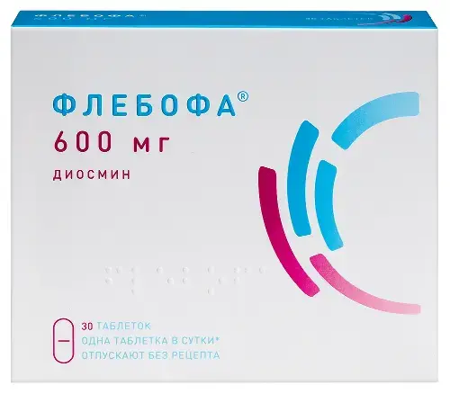 ФЛЕБОФА табл. 600мг N30 (ОЗОН, РФ)