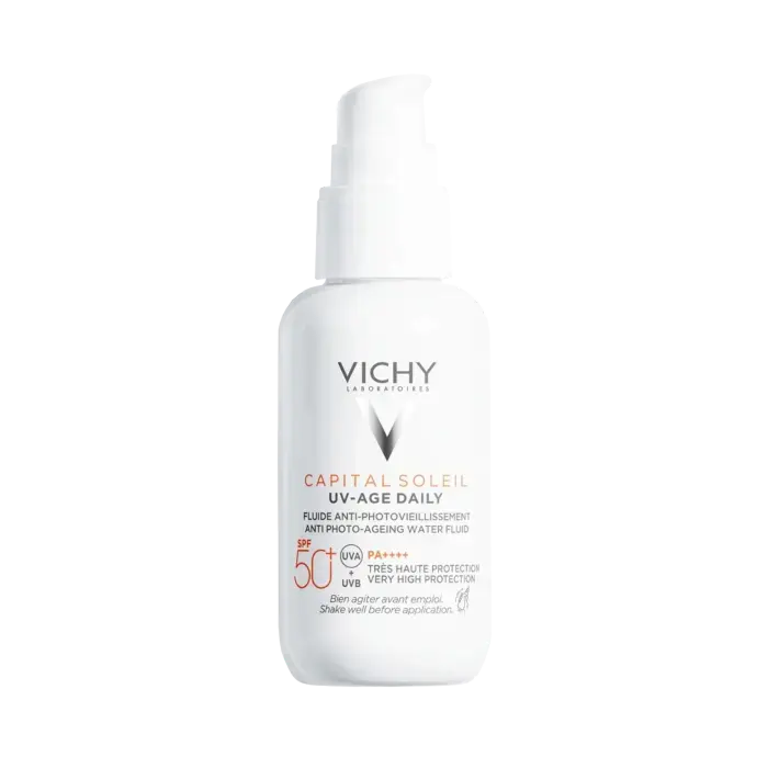 ВИШИ (VICHY) Капиталь Солей флюид для лица солнцезащит SPF50+ невесомый 40мл (Лореаль С.А., ФРАНЦИЯ)