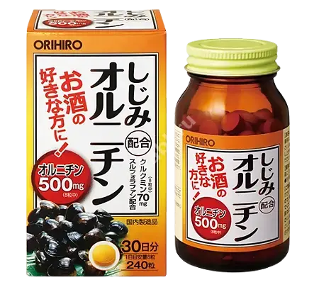 ЭКСТРАКТ ШИДЗИМИ Орихиро с орнитином табл. 0.3г N240 (Орихиро, ЯПОНИЯ)