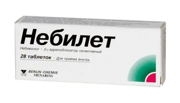 НЕБИЛЕТ табл. 5мг N28 (БЕРЛИН ХЕМИ, ГЕРМАНИЯ)