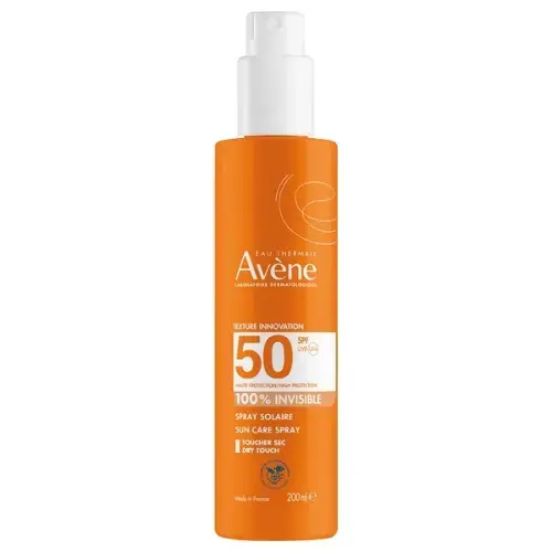 АВЕН (AVENE) Solaire спрей солнцезащитный 200мл SPF50+ (ПЬЕР ФАБР, ФРАНЦИЯ)