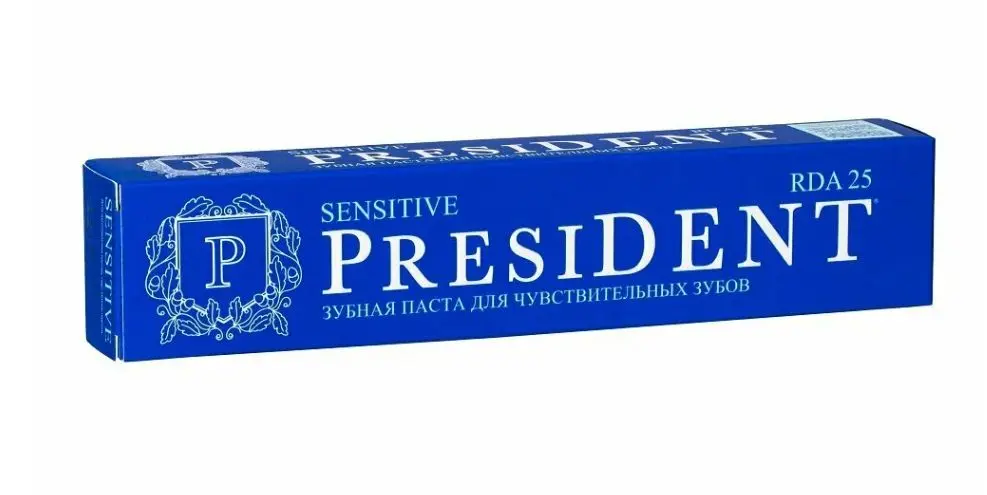 ПРЕЗИДЕНТ Сенситив зубная паста 75мл (Зеленая Дубрава, РФ)