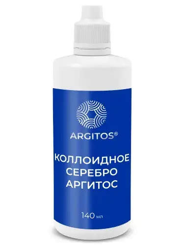 КОЛЛОИДНОЕ СЕРЕБРО Аргитос жидк. д/ внутр. прим. 140мл N1 (Наносфера НПП ООО, РФ)