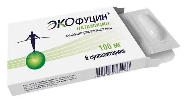 ЭКОФУЦИН супп. ваг. 100мг N6 (АВВА, РФ)