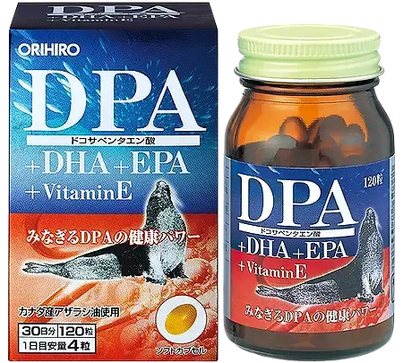 ОМЕГА-3 Орихиро жирные кислоты DPA+DHA+EPA капс. 0.36г N120 (Орихиро, ЯПОНИЯ)