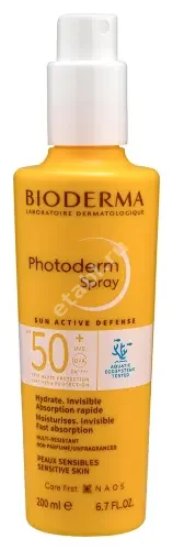 БИОДЕРМА Фотодерм спрей для лица/тела солнцезащит SPF50+ 200мл (Наос, ФРАНЦИЯ)