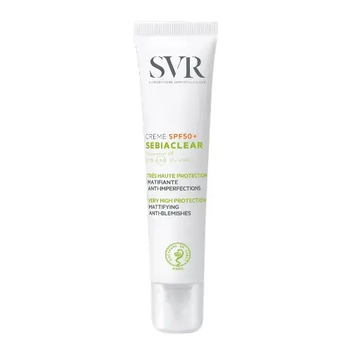 СВР (SVR) Sebiaclear крем для лица д/жирн/проблемн кожи SPF50 (туба) 40мл (СВР Лаборатория, ФРАНЦИЯ)