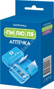 ТАБЛЕТНИЦА (6 отделений) Аптечка (БОЛЕАР, КИТАЙ)