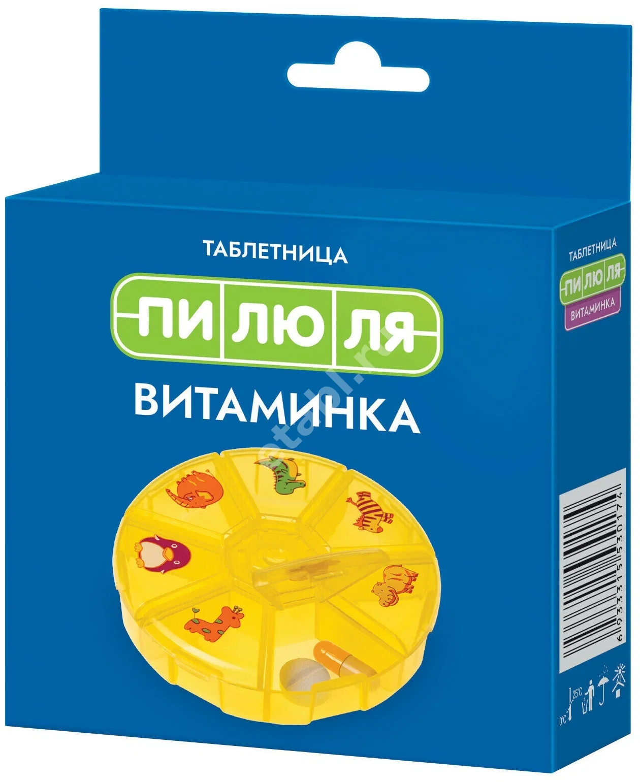 ТАБЛЕТНИЦА (7 дней) 7 отд Витаминка (БОЛЕАР, КИТАЙ)