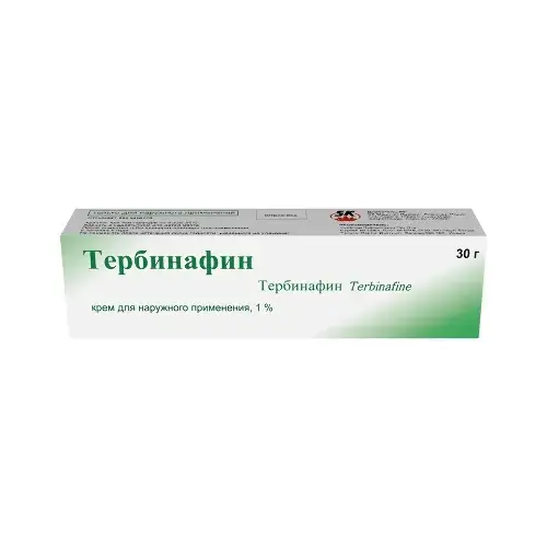 ТЕРБИНАФИН крем 1% - 30г N1 (Оксфорд Лаборатория, ИНДИЯ)