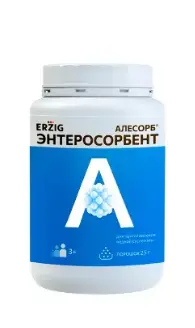 АЛЕСОРБ ЭНТЕРОСОРБЕНТ  3+ пор. д/сусп.  внутр. (банк.) 25г N1 (Фармфабрика ООО, РФ)