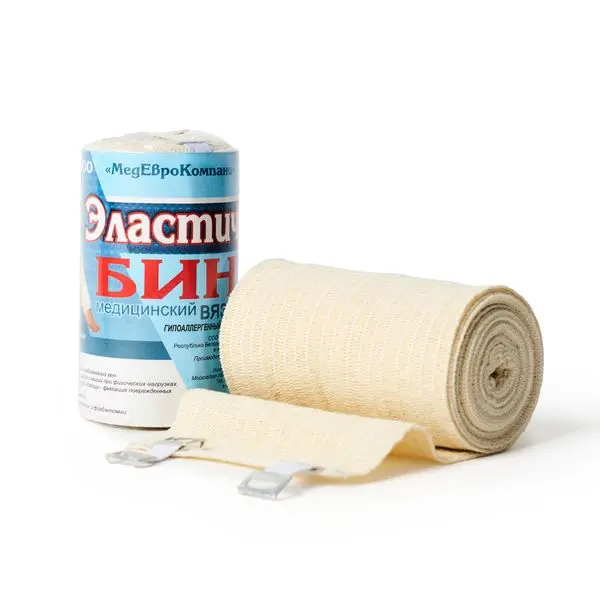 БИНТ ЭЛАСТИЧНЫЙ компрессионный СР 10х300см (МедЕвроКомпани, БЕЛАРУСЬ)