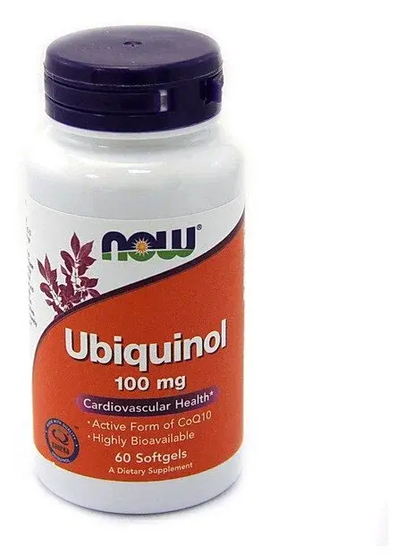 НАУ (NOW) УБИХИНОН капс. 100мг N60 (Нау Интернейшнл, США)