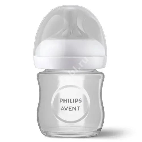 АВЕНТ (Avent) бутылочка стекл. 120мл Natural Response SCY930/01 (ФИЛИПС  ЭЛЕКТРОНИКС, НИДЕРЛАНДЫ)