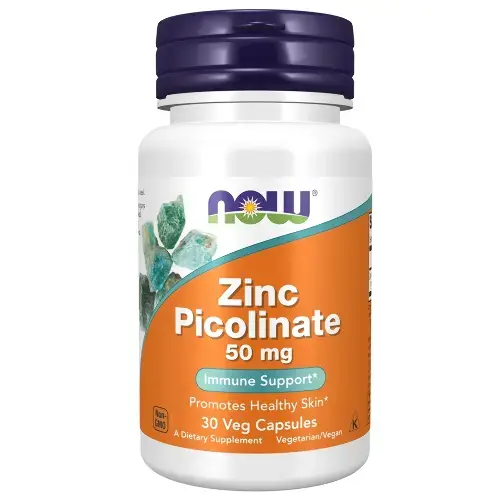 ЦИНКА ПИКОЛИНАТ НАУ (NOW) капс. 50мг N30 (НАУ ФУДС, США)