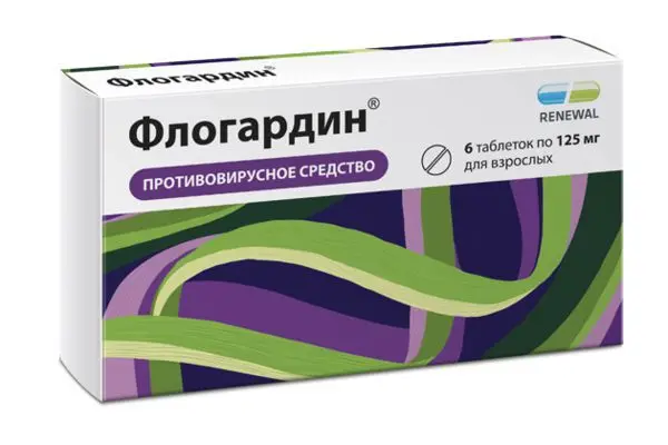 ФЛОГАРДИН табл. п.п.о. 125мг N6 (ОБНОВЛЕНИЕ, РФ)