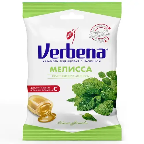 ВЕРБЕНА карамель 60г Мелисса (АйДиСи, СЛОВЕНИЯ)