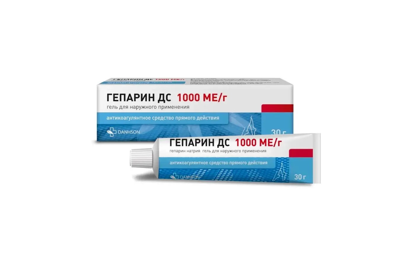ГЕПАРИН гель (туба) 1 000МЕ/г - 30г N1 (ВетПром АД, БОЛГАРИЯ)